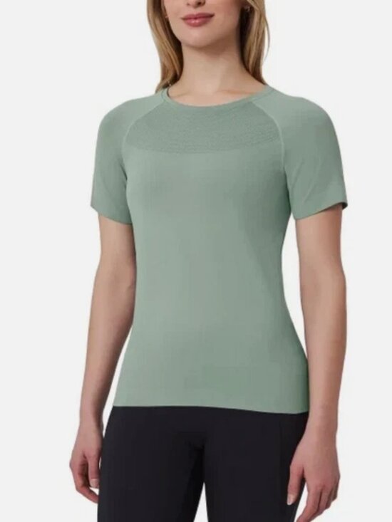 Mondetta Tops - Mondetta Women's Size XL Green Fitted Active SEamless T-Shirt NWT